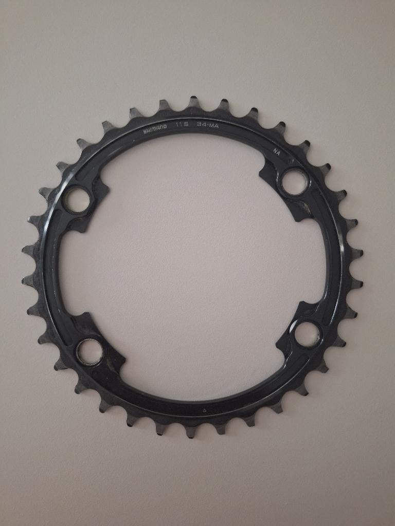 Shimano Dura Ace tandwiel 34T, Crankstel of Pedalen, Ophalen of Verzenden, Zo goed als nieuw, Aluminium
