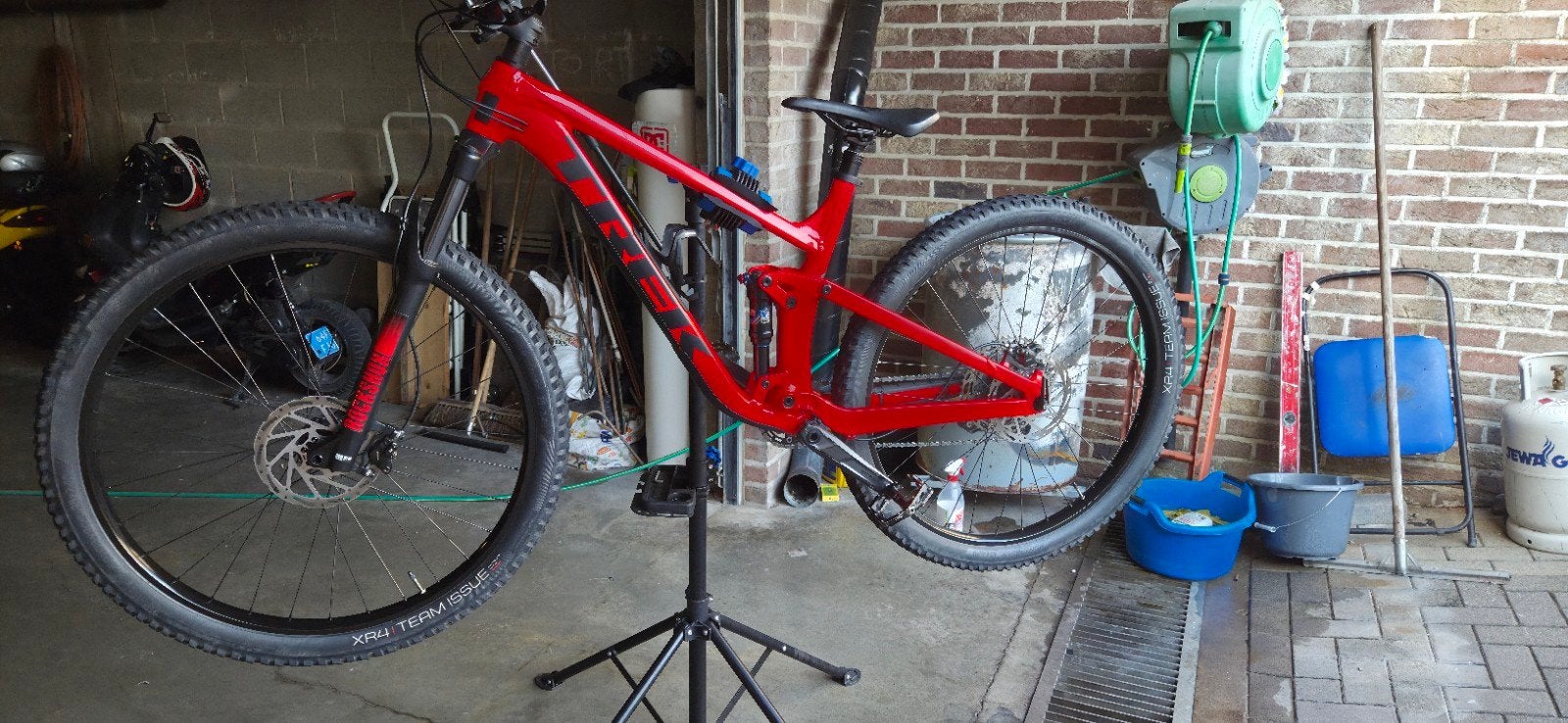 Trek Top Fuel 5 Gen 3 (2023) te koop, Fully, Ophalen of Verzenden, Zo goed als nieuw, Schijfrem