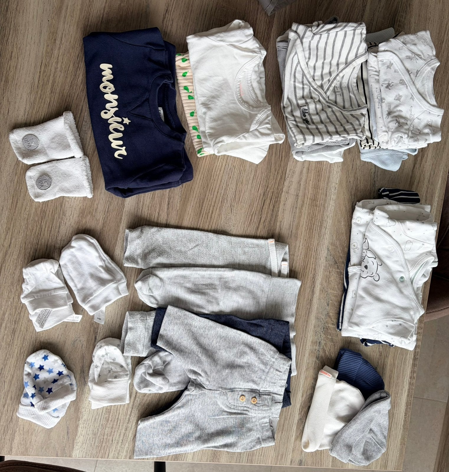 Pakket babykleding maat 50, Ophalen, Zo goed als nieuw, Maat 50