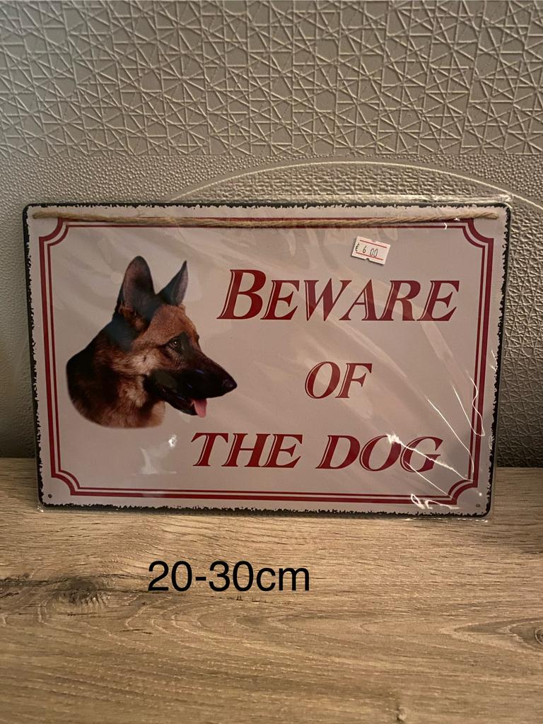 Decoratie plaat voor tegen de want, Ophalen, Zo goed als nieuw