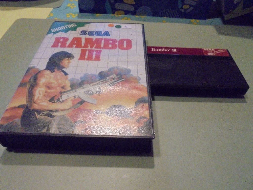 Sega Master System Rambo III (orig), Enlèvement ou Envoi, 1 joueur, Combat, Utilisé