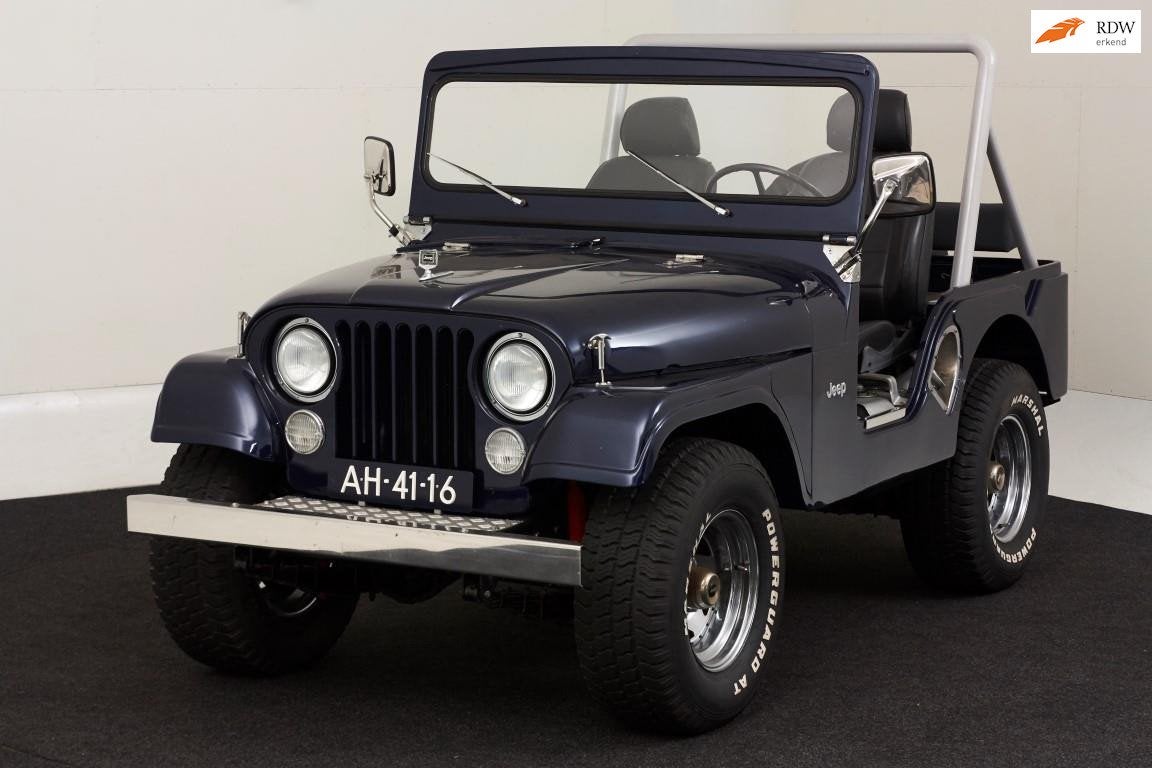 Jeep Nekaf Nieuwstaat/Belasting vrij, Auto's, Jeep, Zwart, Blauw, Lederen bekleding