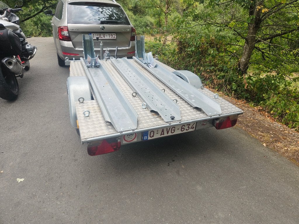 Motor aanhangwagen STEMA MT850 geremd, Enlèvement, Utilisé