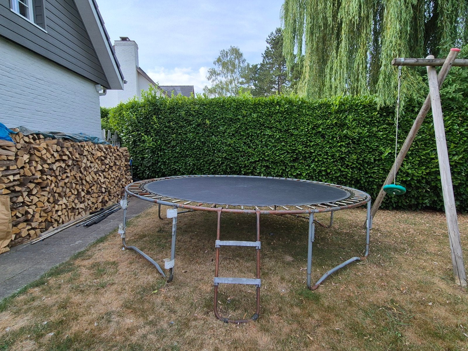 trempoline, Enlèvement