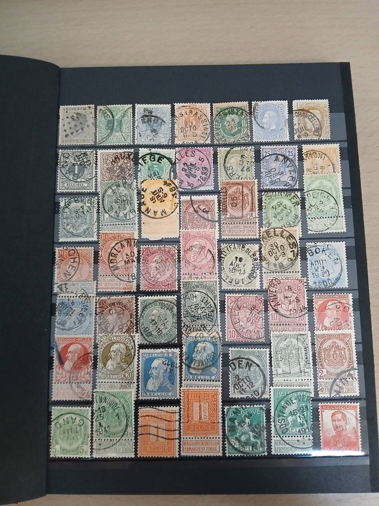 Énorme collection de timbres belges, Enlèvement ou Envoi, Affranchi, Timbre-poste, Autre