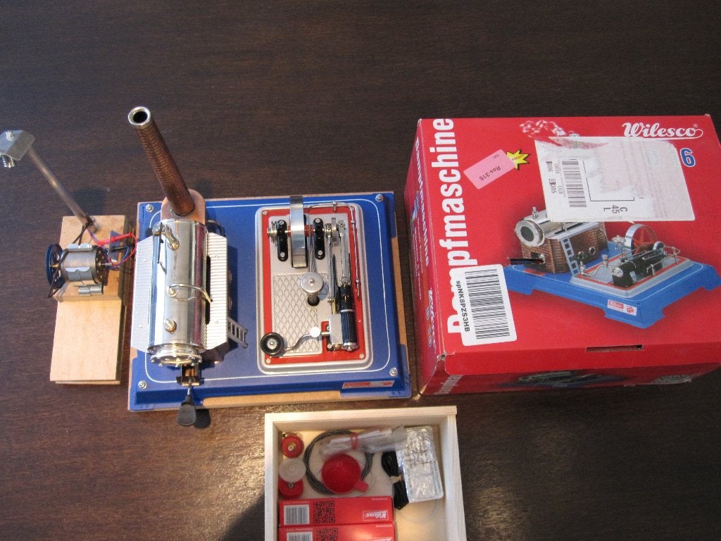 Stoommachine, Hobby en Vrije tijd, Modeltreinen | Overige schalen, Ophalen, Zo goed als nieuw