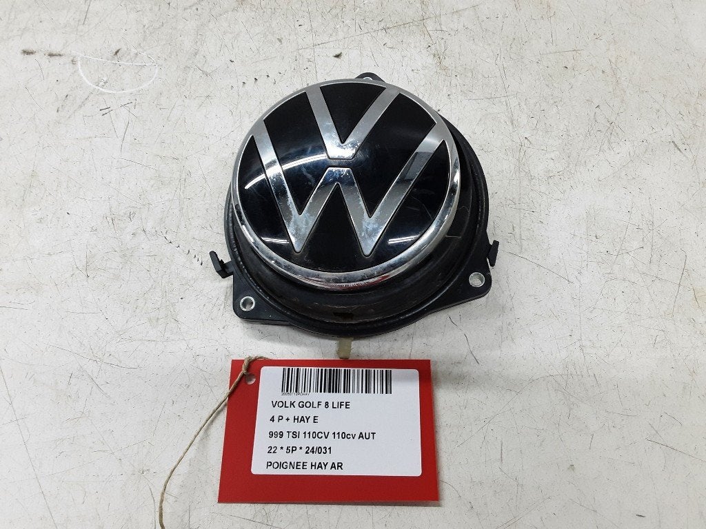 POIGNEE COFFRE / HAYON ARRIERE Golf VIII (CD1) (2G6827469), Volkswagen, Mevr. I. Hauben, Utilisé, Rue de l'Espoir 34 34
4030  GRIVEGNÉE, BE