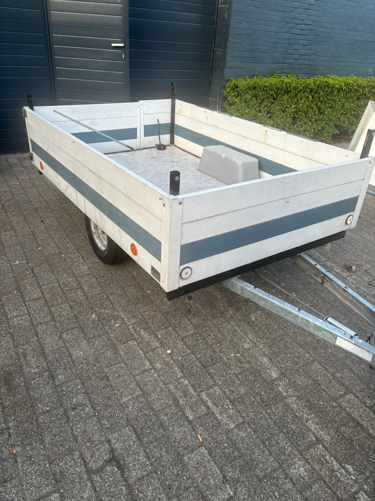 Aanhangwagen, Ophalen, Gebruikt