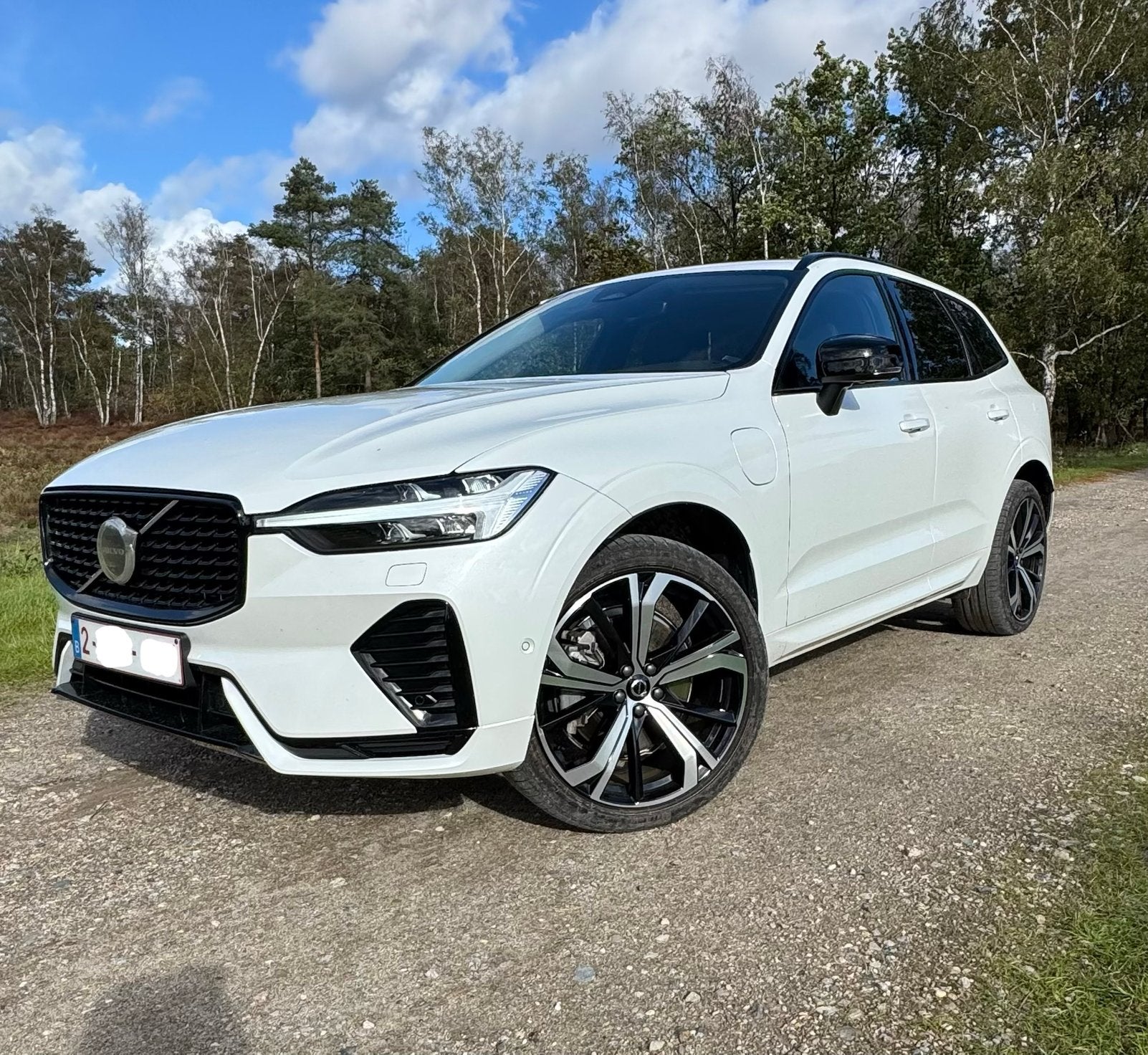 Volvo Xc60 t6 hybride full option, Automaat, Wit, Leder, 186 kW