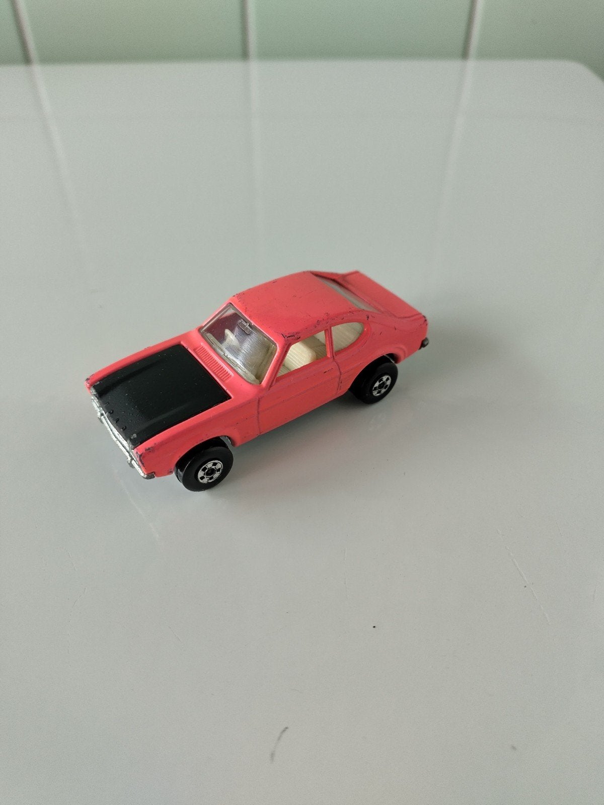 Vintage Matchbox Ford Capri AFHALING LEES BESCHRIJVING, Hobby en Vrije tijd, Ophalen, Gebruikt, Auto, Matchbox