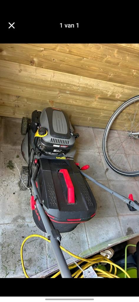 Grasmachine zelftrekker benzine, Fietsen en Brommers, Fietsaccessoires | Aanhangwagens en Karren, Ophalen