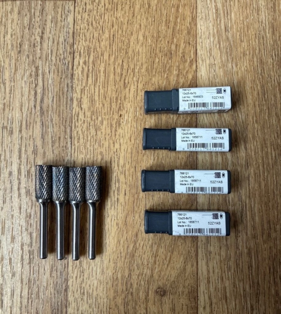 Tyrolit Carbide burr/stiftfrees (cylindrical), Ophalen, Nieuw