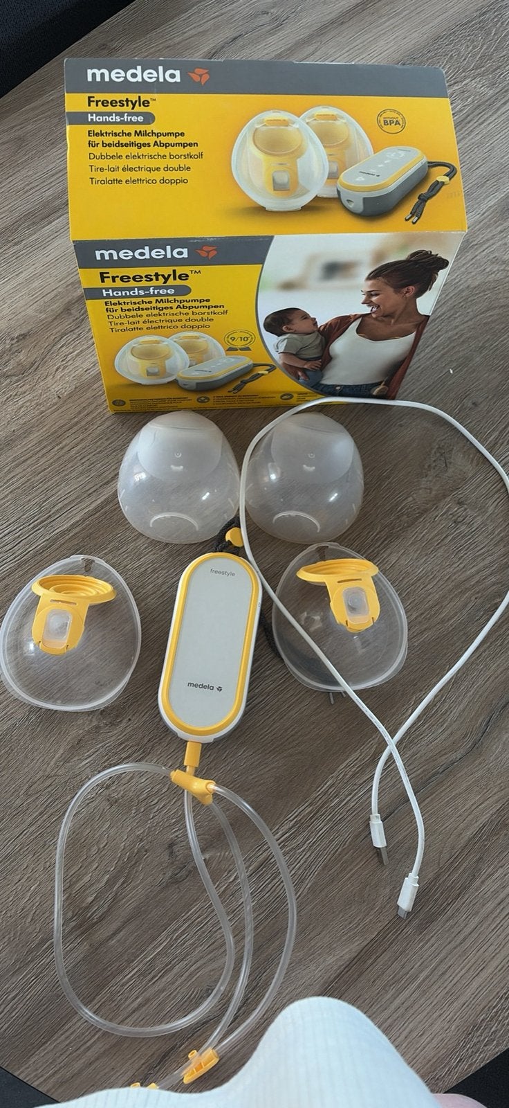 Tire lait électrique medela freestyle, Enfants & Bébés, Medela, Comme neuf, Enlèvement, Mains libres