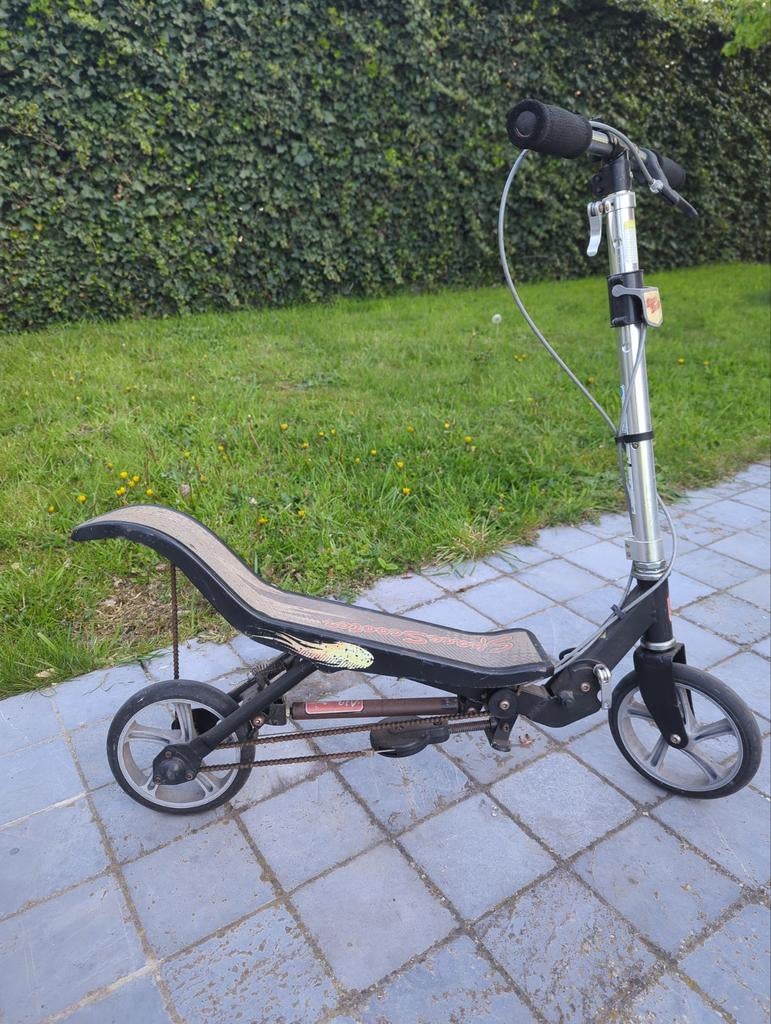 Space scooter zwart, Ophalen
