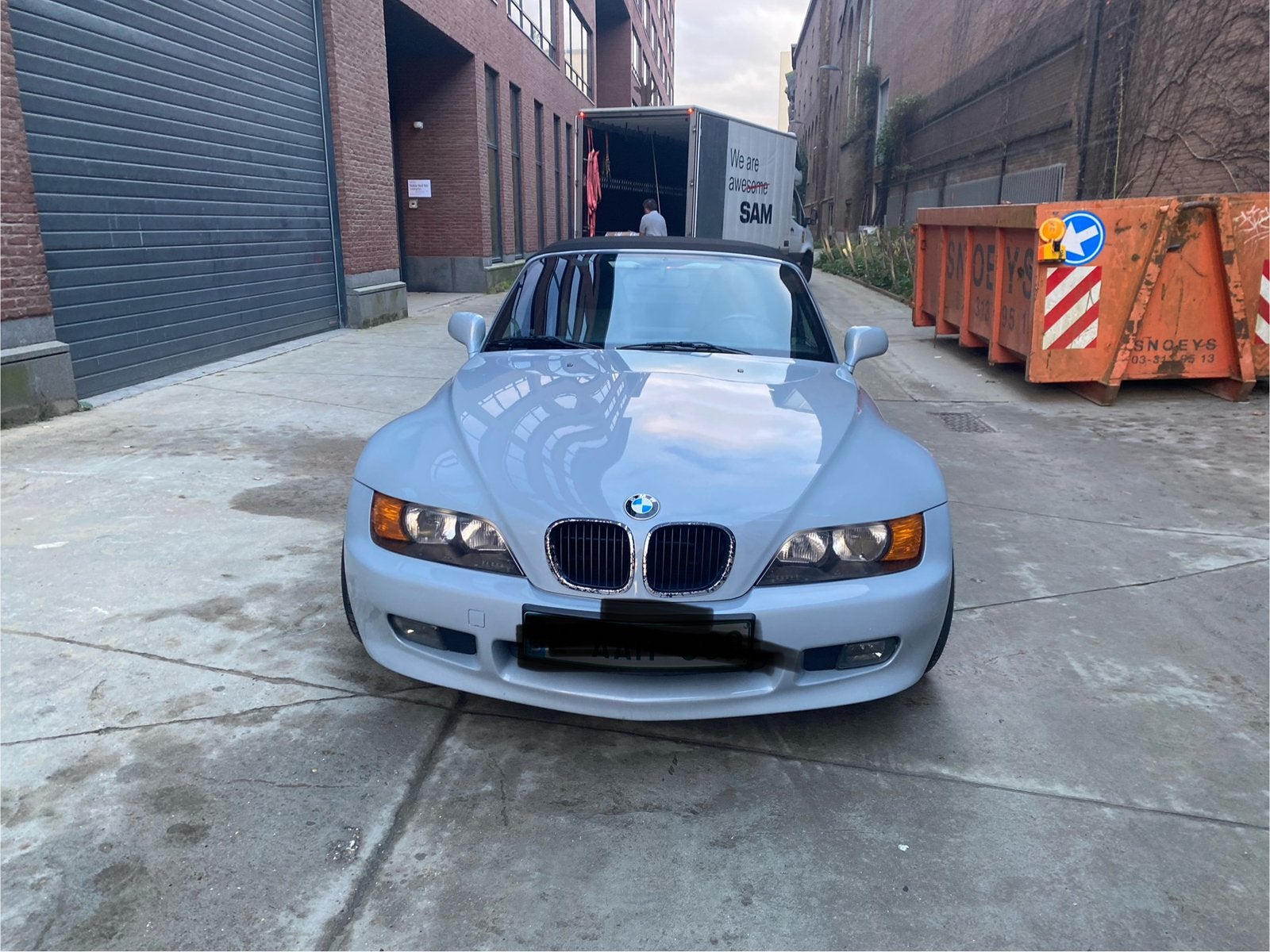 Bmw Z 3 roadster 1.8 benzine bwj  08/1996, Auto's, BMW, Achterwielaandrijving, 4 cilinders, Cabriolet, Leder en Stof