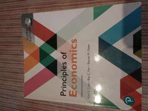 Boek 'principles of economics' - Pearson, 13th edition, Boeken, Studieboeken en Cursussen, Ophalen, Zo goed als nieuw, Hoger Onderwijs