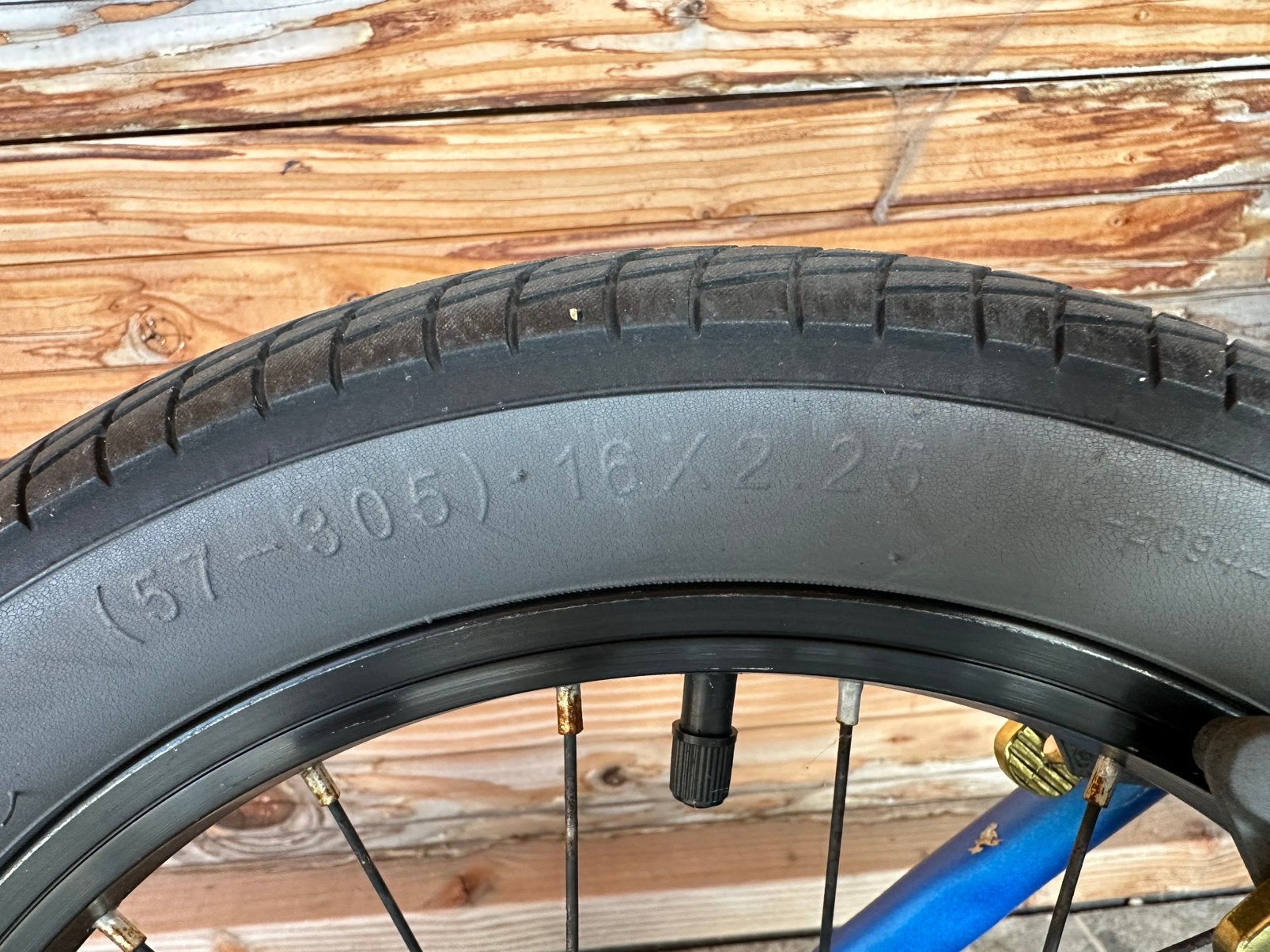 Blauw bmx te koop, Fietsen en Brommers, Ophalen, Zo goed als nieuw