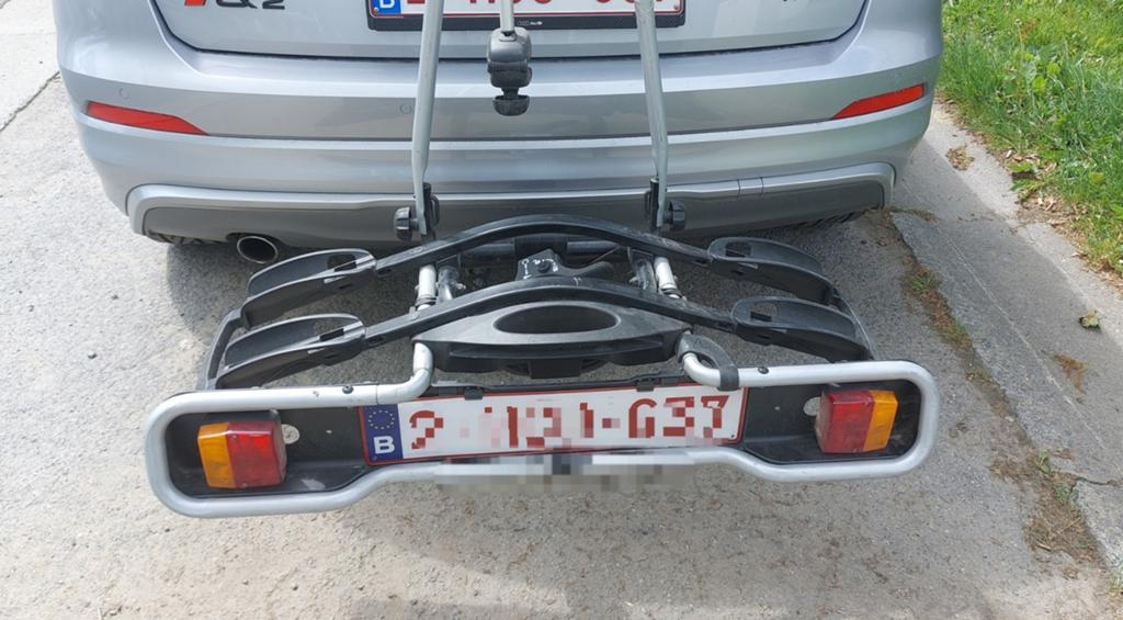 Porte vélo thule 2v, Enlèvement
