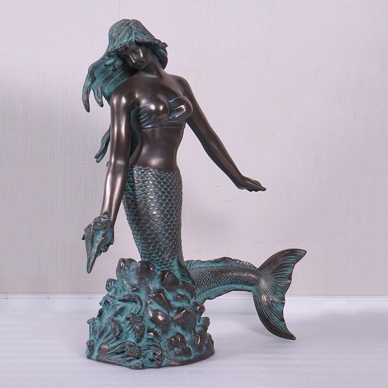 Sirène avec carapace, sirène, hauteur 86 cm, Enlèvement, Neuf