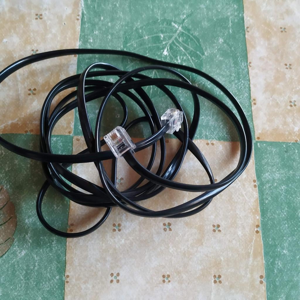 telefoon kabel, Doe-het-zelf en Bouw, Elektriciteit en Kabels, Ophalen of Verzenden