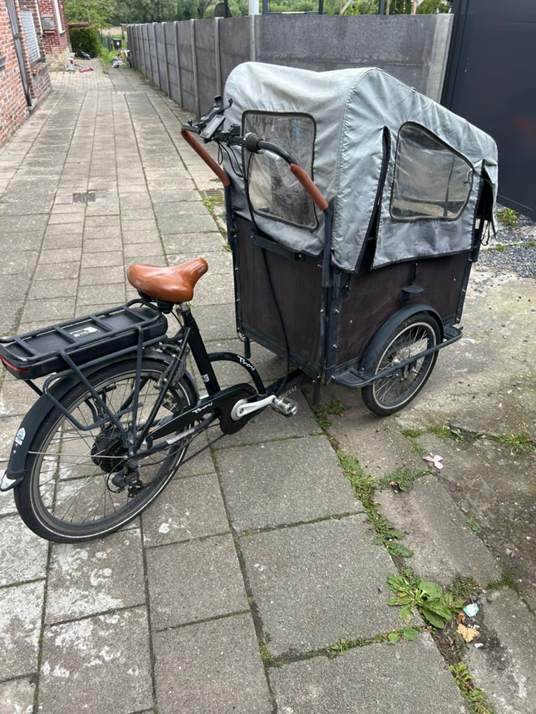 Bakfiets merk Troy, Enlèvement, Utilisé, Électrique