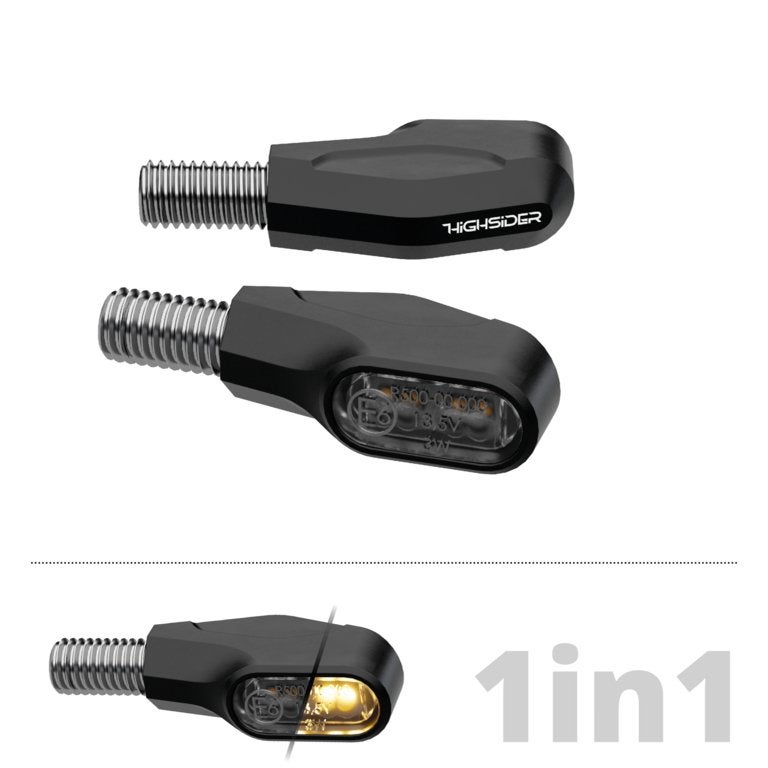 Knipperlicht Highsider Ventura X LED Kawasaki, Motoren, Onderdelen | Kawasaki, Nieuw, Ophalen of Verzenden