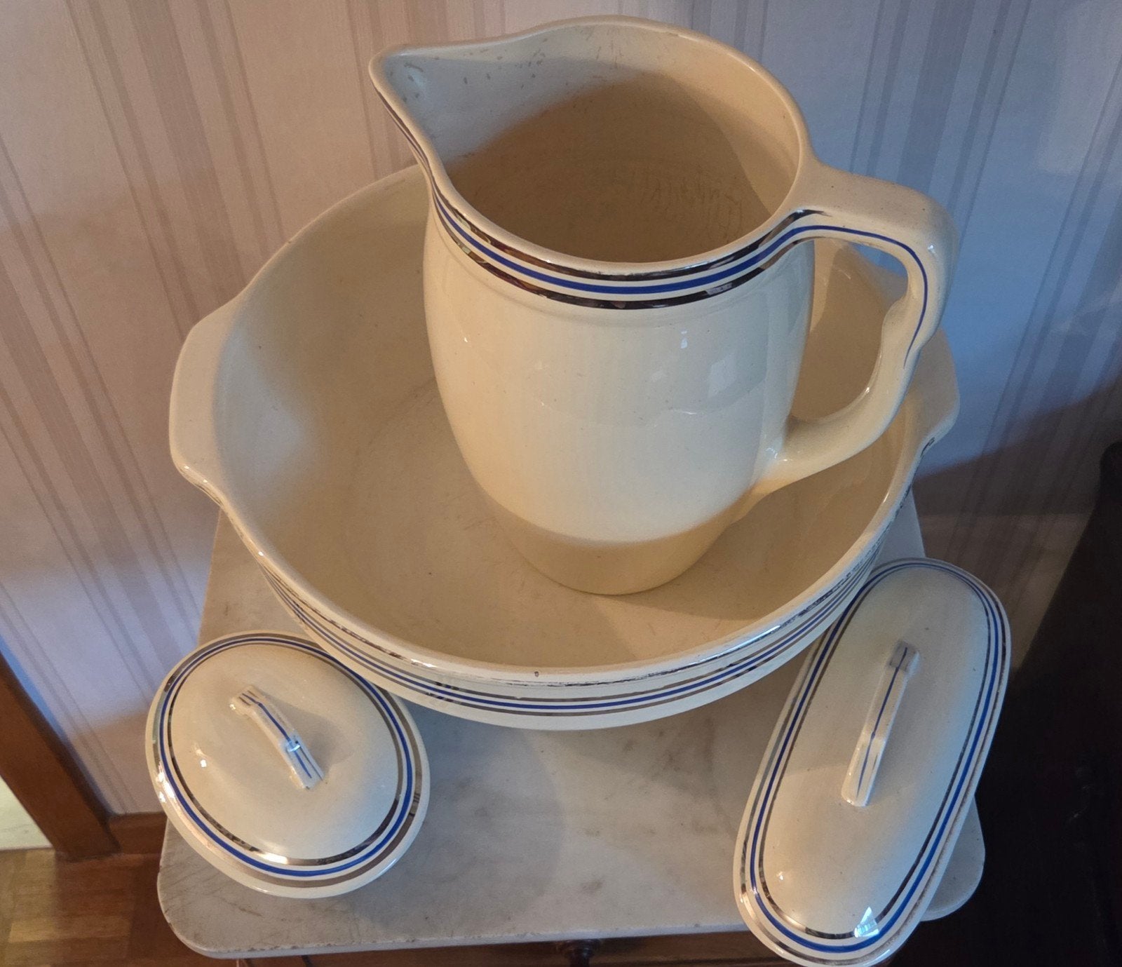 Art Deco lampetset, Enlèvement