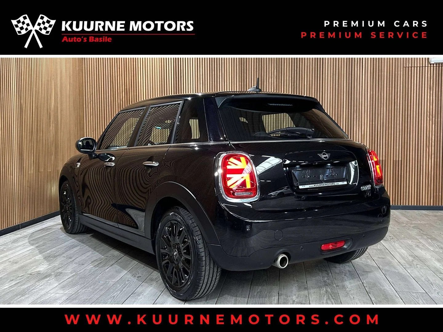 MINI Cooper 1.5iA 5d. Alu16"/Led/VerwZet/Acc/Cam/Pdc/Hk/Gps/, Auto's, Mini, Stof, Gebruikt, 136 pk, Zwart