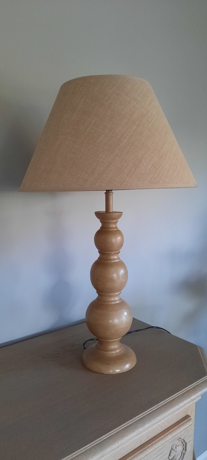Tafellamp, Huis en Inrichting, Lampen | Tafellampen, Ophalen, Met kap