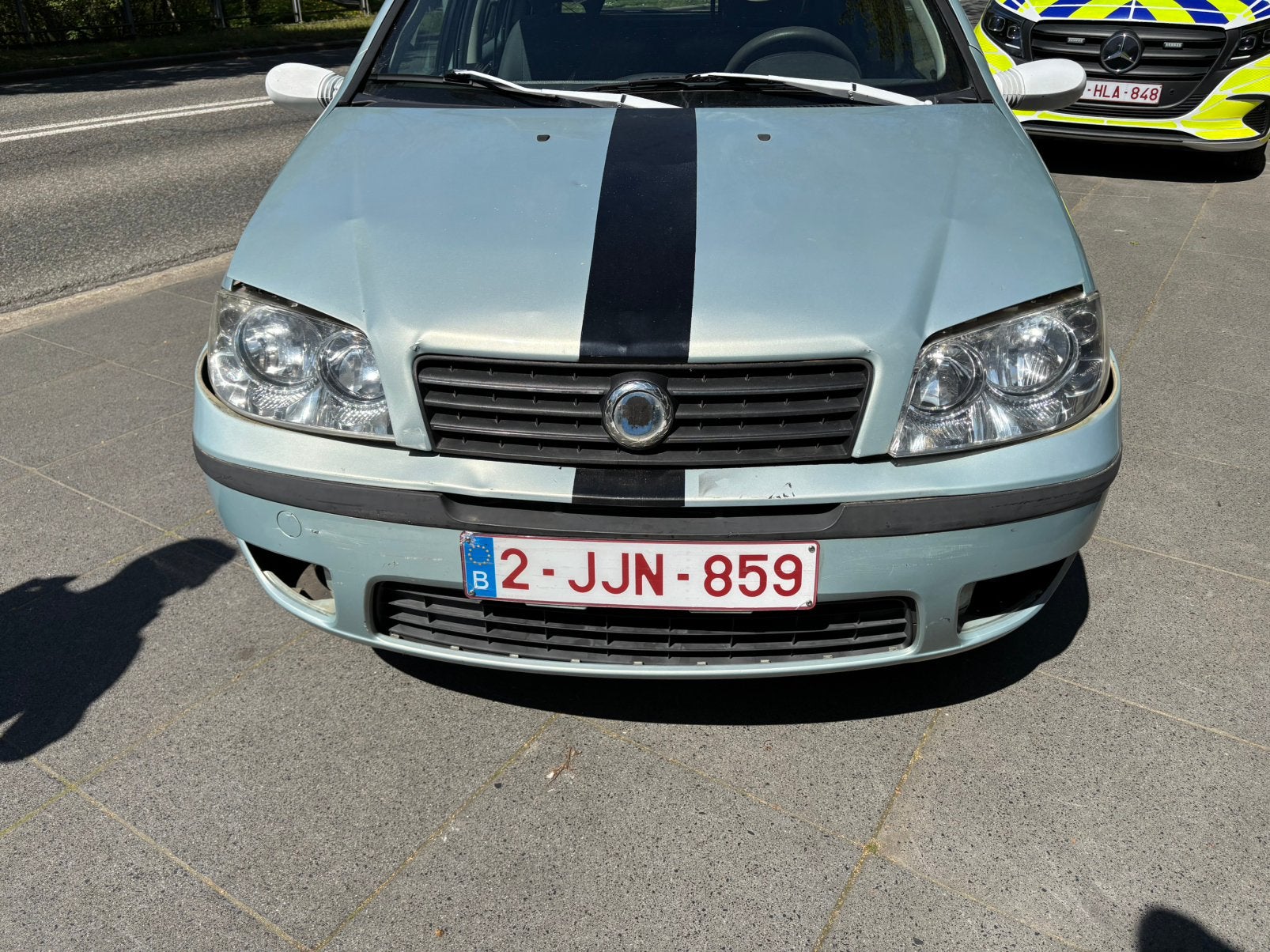 Fiat punto met schade, Ophalen, Fiat