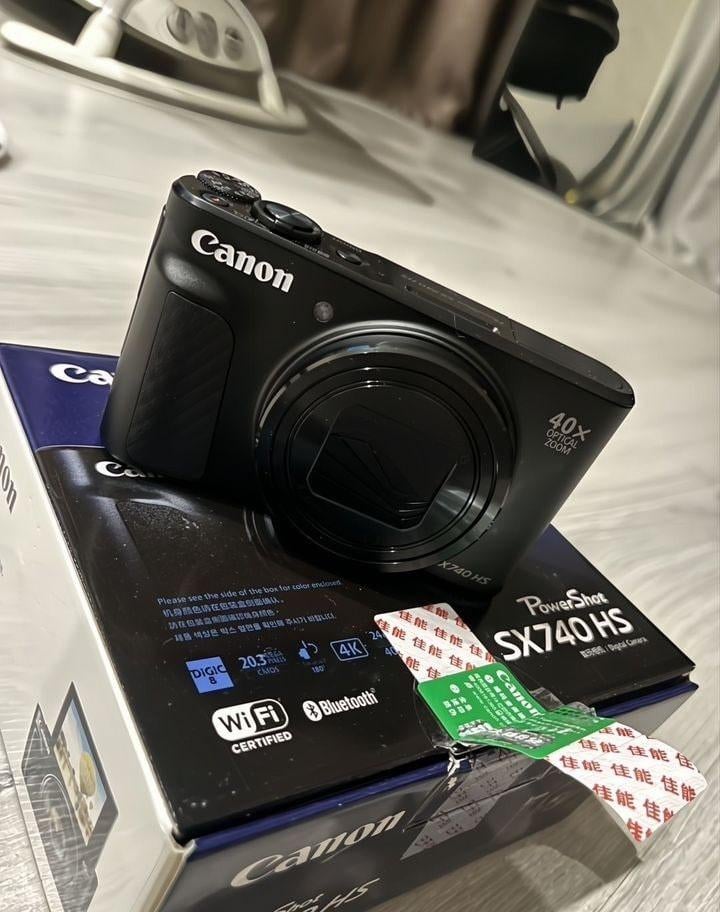 Canon PowerShot SX740 HS, TV, Hi-fi & Vidéo, Appareils photo numériques, Neuf, Compact, Canon, 8 fois ou plus, Enlèvement ou Envoi