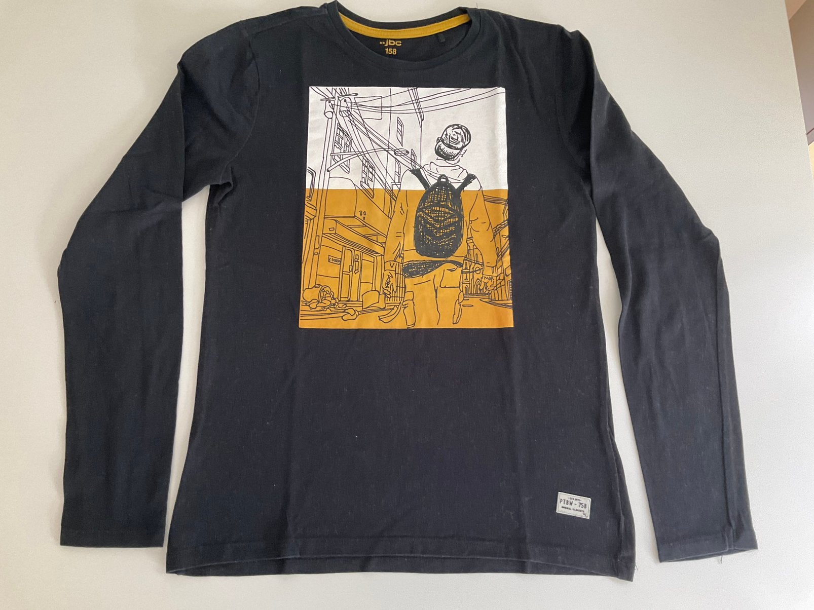 Shirt met lange mouwen jongens, Kinderen en Baby's, Ophalen of Verzenden, Gebruikt, Jongen