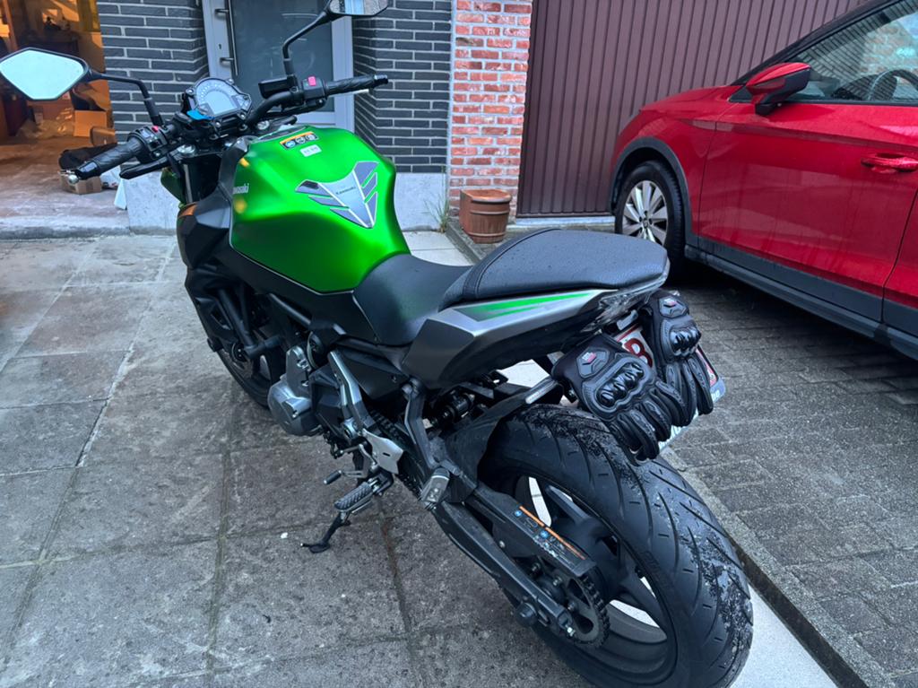Kawasaki z650 ABS 2018, Enlèvement
