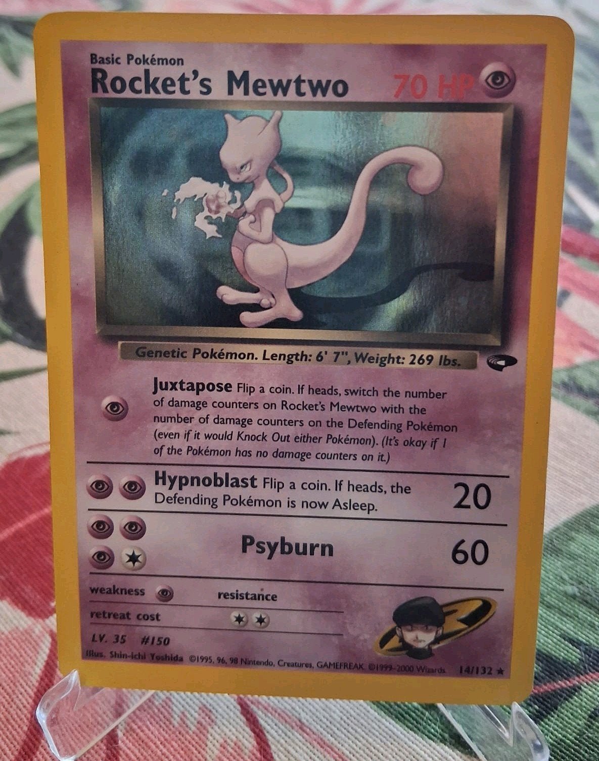 Rocket's Mewtwo - NM, Ophalen
