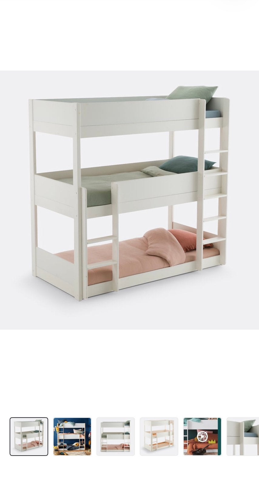 Stapelbed 3 personen, Ophalen, Zo goed als nieuw, Stapelbed