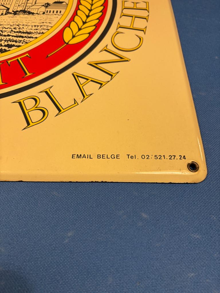 Emaille bord, Ophalen of Verzenden, Zo goed als nieuw