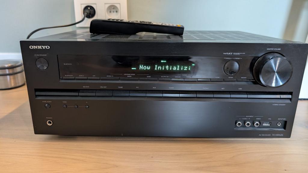 Onkyo TX-NR626 AV-receiver, Audio, Tv en Foto, Versterkers en Ontvangers, Ophalen, Gebruikt, 60 tot 120 watt, Onkyo
