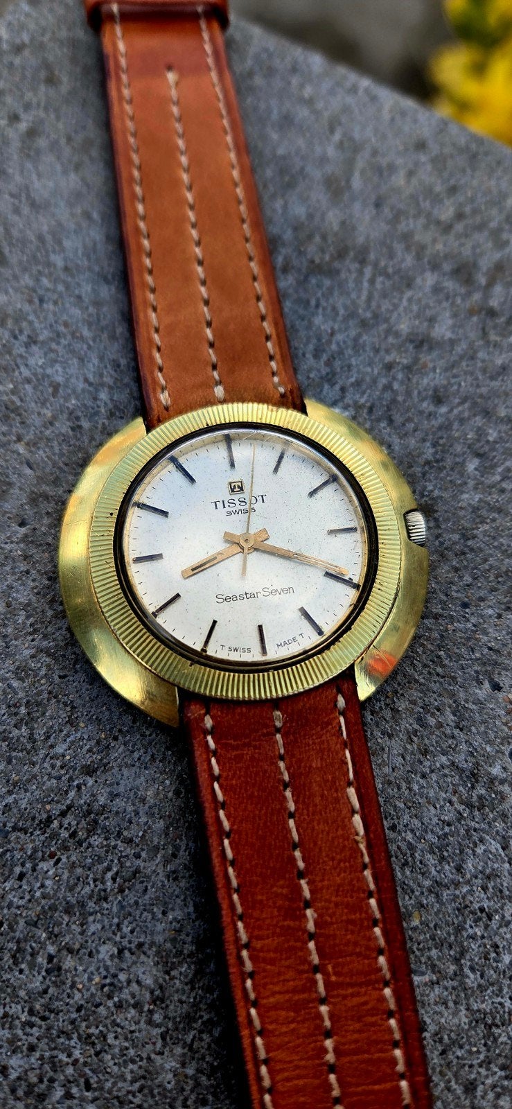 Tissot seastar seven ufo, Handtassen en Accessoires, Horloges | Antiek, Ophalen of Verzenden, Tissot