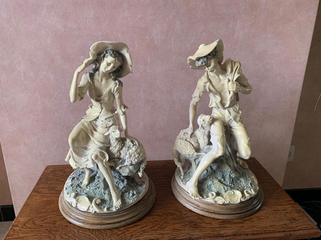 Ensemble de sculptures de Giuseppe Armani/Capodimonte (1982), Enlèvement