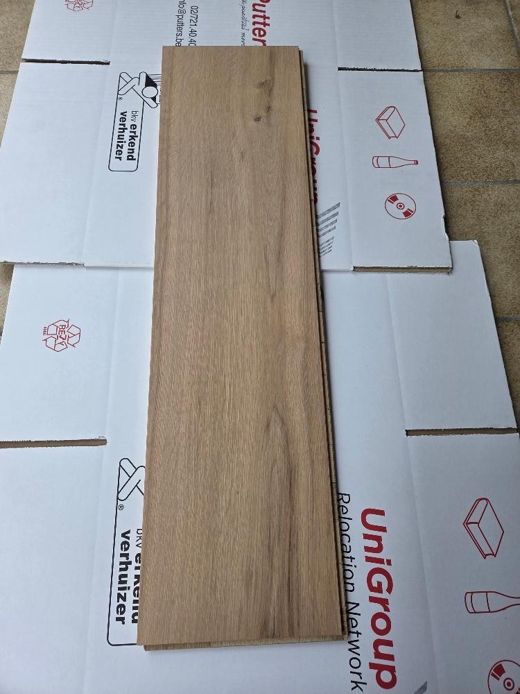Echte parket eik 7 m² NIEUW, Doe-het-zelf en Bouw, Vloerdelen en Plavuizen, Nieuw, 5 tot 10 m², 10 tot 30 cm, Hout