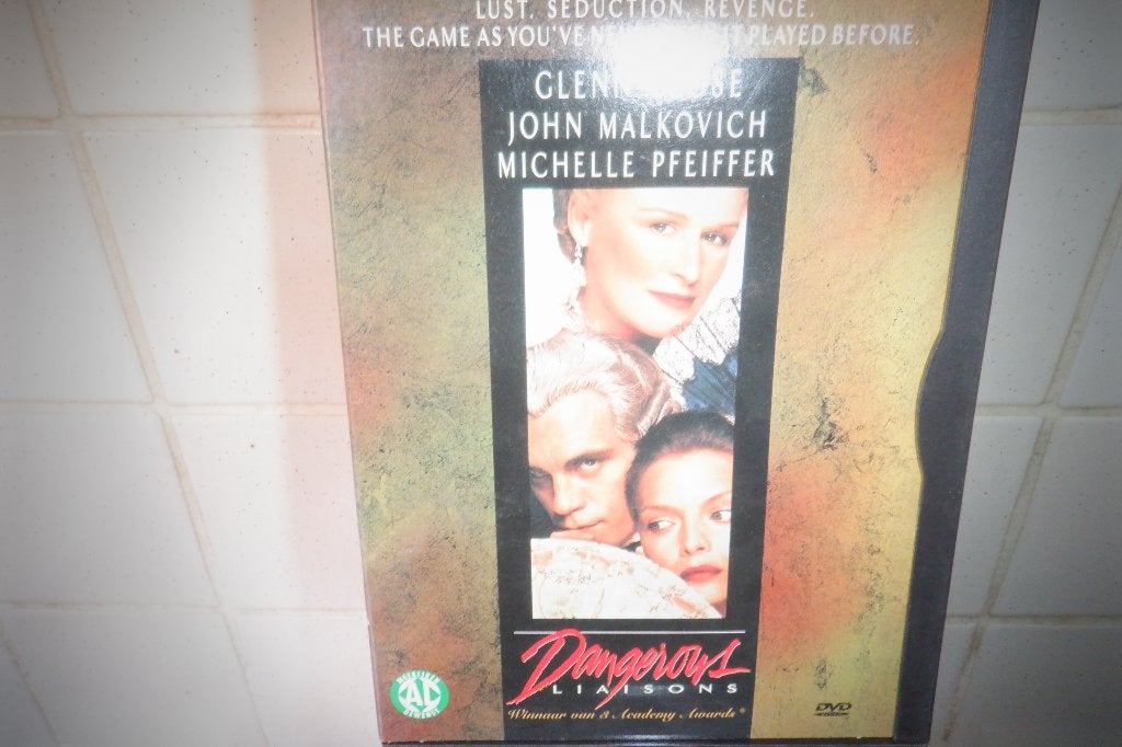 DVD Dangerous Liaisons.(winnaar 3 Oscars), Cd's en Dvd's, Spaans, Actie, Ophalen of Verzenden, Zo goed als nieuw