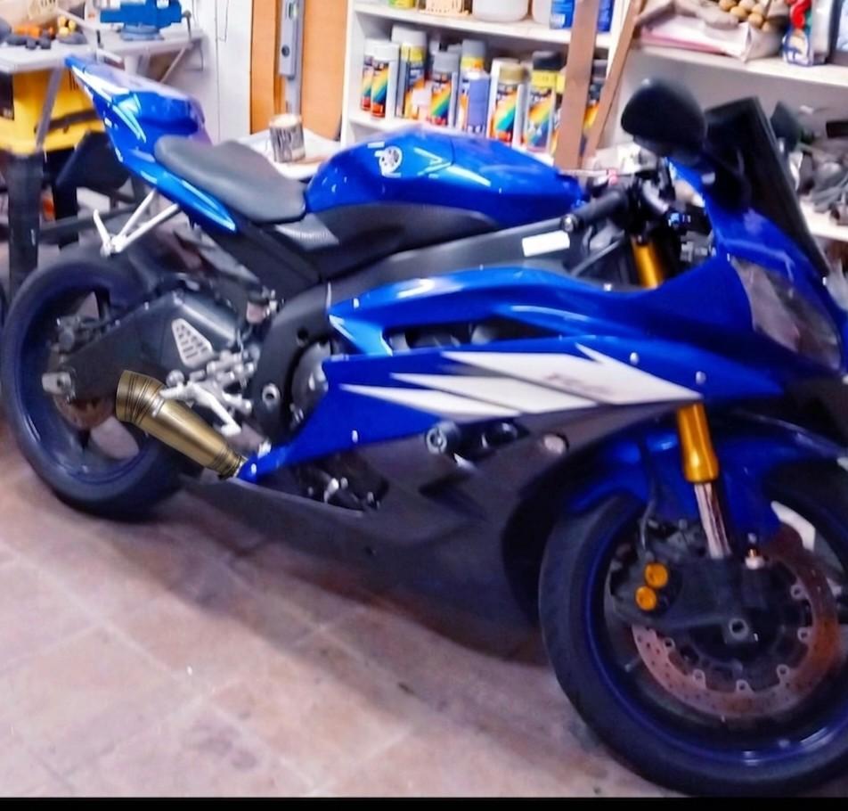 Yamaha R6 2006-2016 G&G uitlaat demper, Motoren, Ophalen of Verzenden