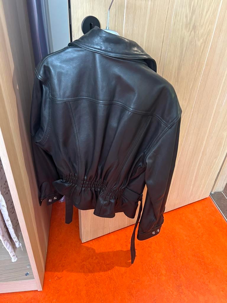 Lederen motovest dames, Ophalen, Dames, Jas | leer