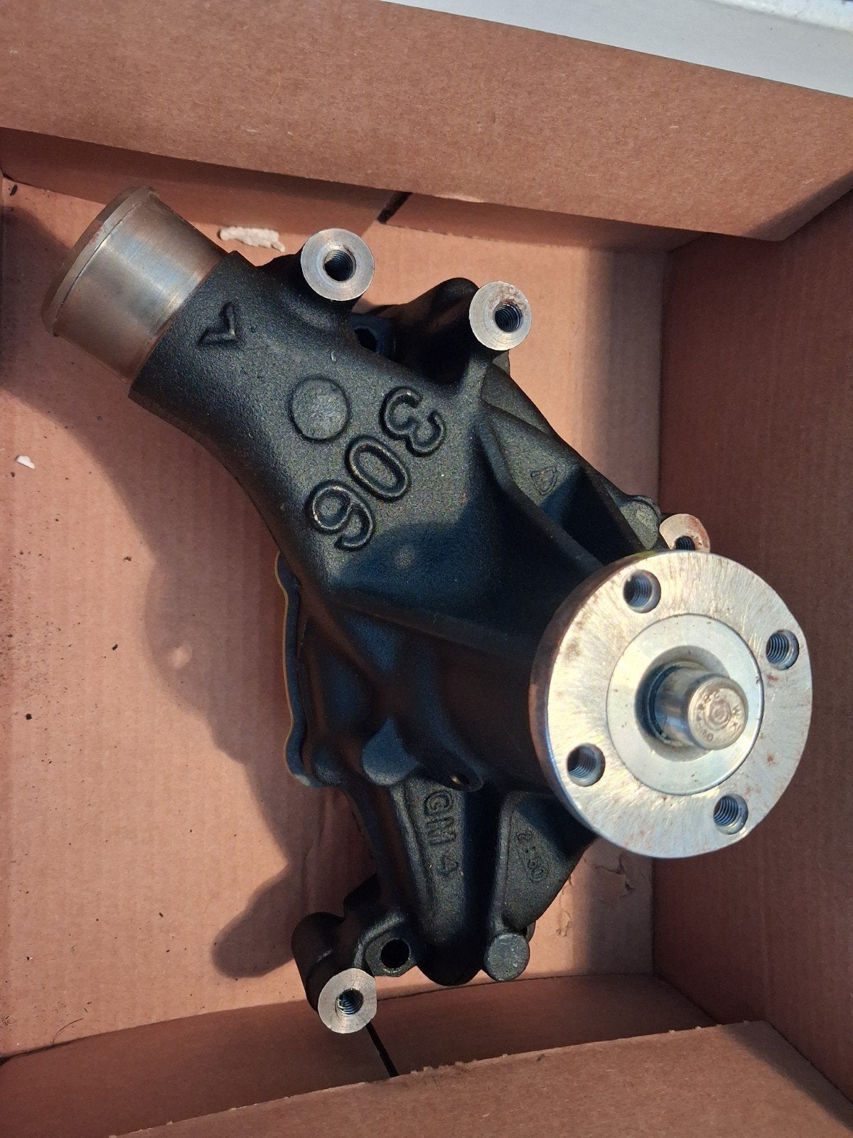 Waterpomp GM type 306, Enlèvement