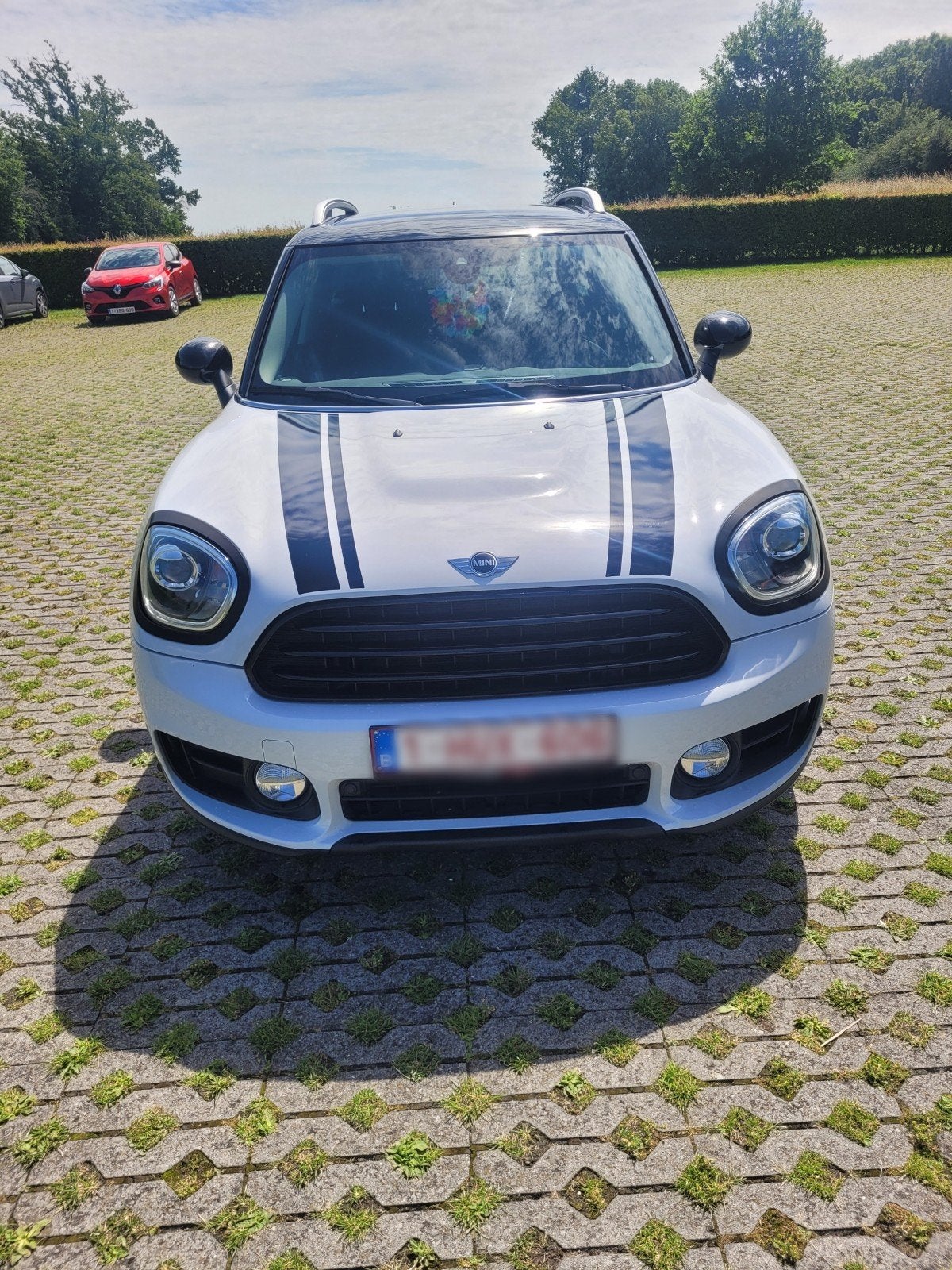 Mini cooper countryman, Stof, 4 cilinders, Wit, Automatische klimaatregeling