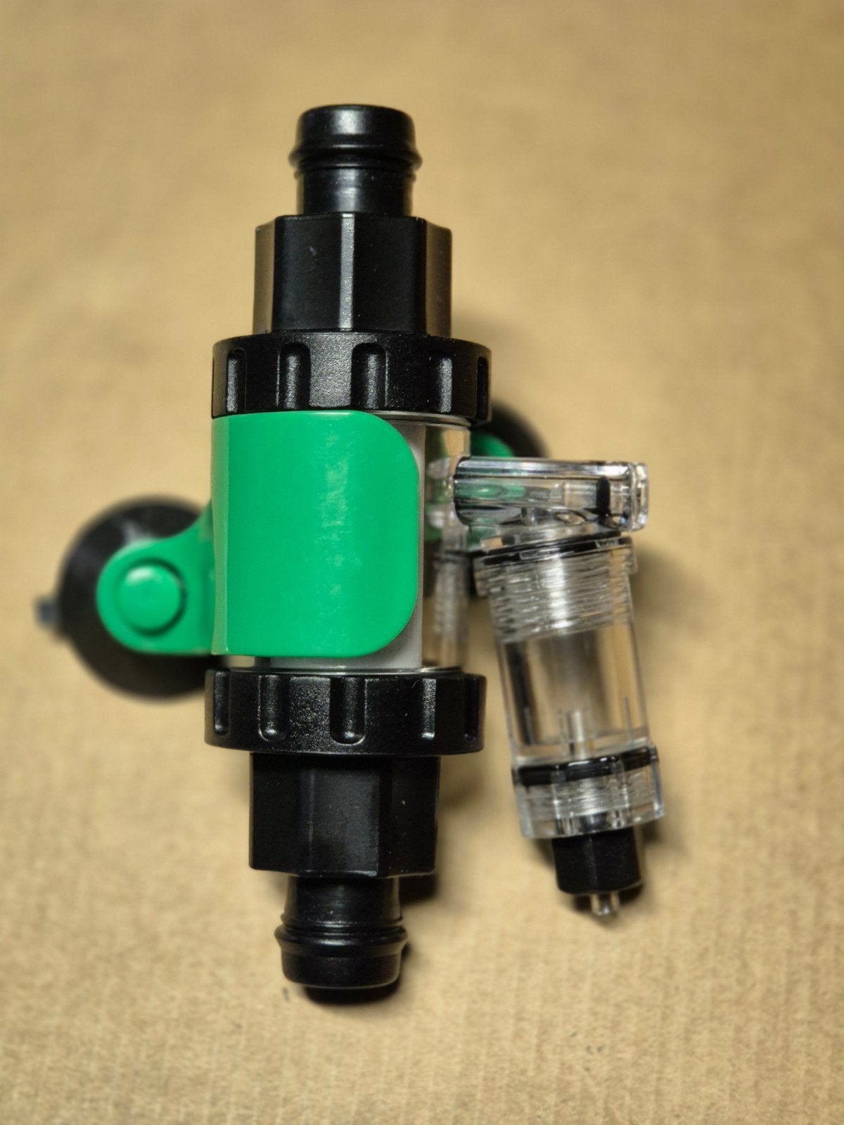 aqua noa inline diffuser met bellenteller 16/22 mm met verva, Enlèvement ou Envoi, Comme neuf, CO₂-systeem