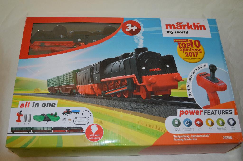 Marklin My World stoomtrein (29308), Hobby en Vrije tijd, Ophalen, Zo goed als nieuw