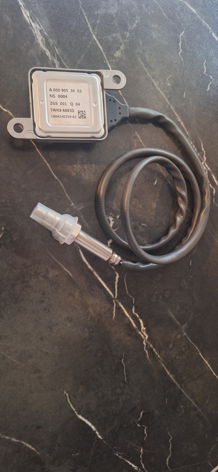 Nox sensor mercedes, Ophalen
