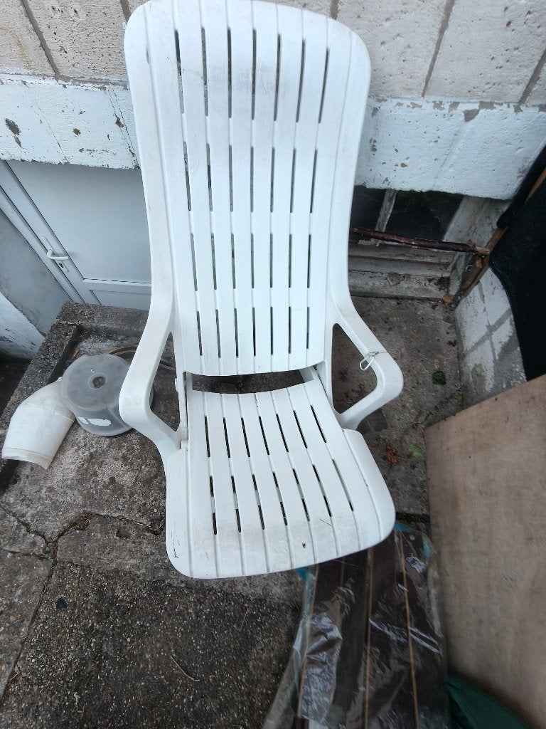Chaise de jardin, Jardin & Terrasse, Chaises de jardin, Enlèvement, Utilisé, Plastique, Ajustable