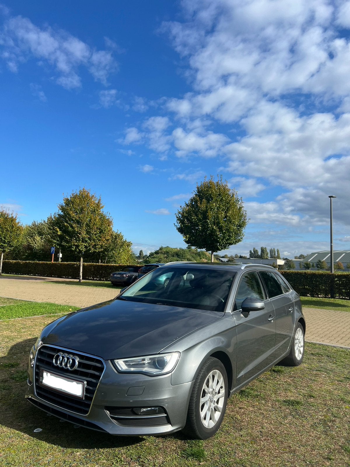 Audi A3 Sportback gris, Autos, Cuir, Achat, Boîte manuelle, 5 portes